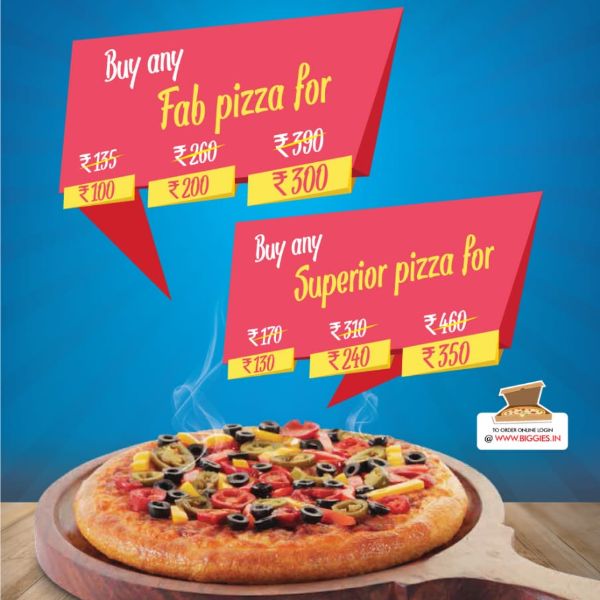 Biggies Pizza, Meerut, Ghaziabad & Bulandshahr Official site